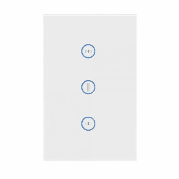 Glomarket Zigbee Us Standard Smart Life Tuya App Control Touch Panel Smart Curtain Switch Smart Home System