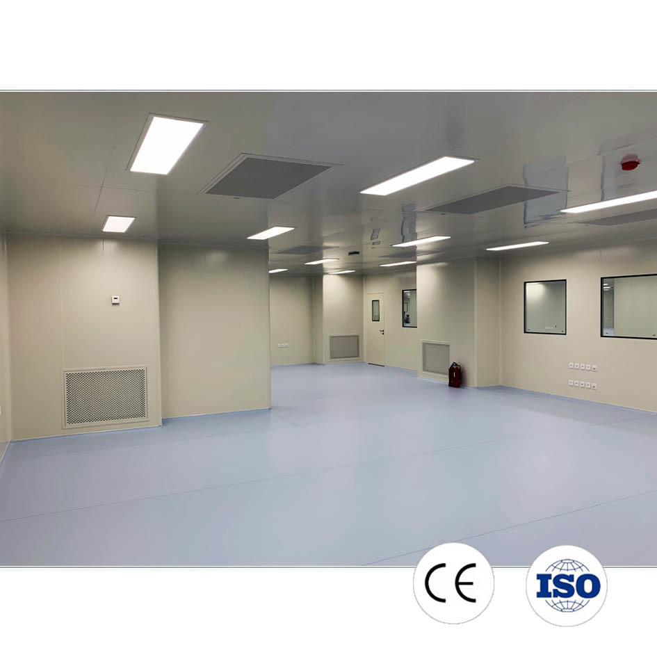 Scalable Modular Cleanroom Partition System with Interlocking Panels for Versatile Technical Environments