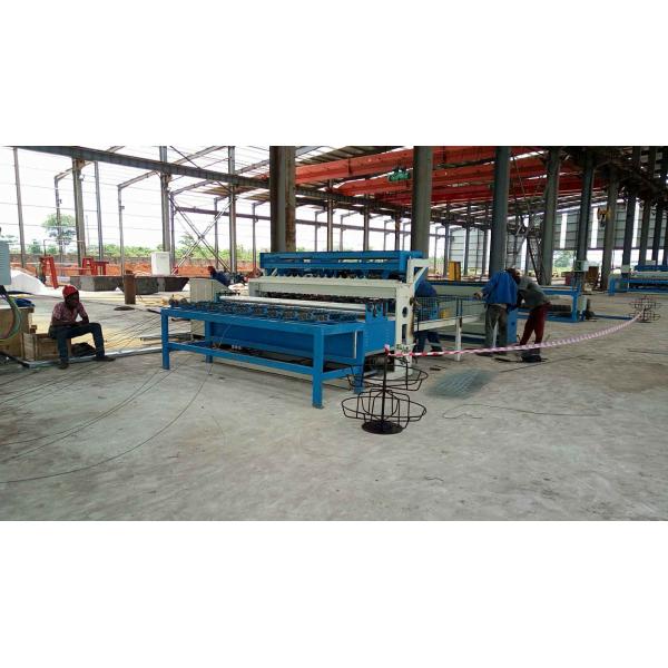 Large Roll Mesh Welding Machine For Iron Wire , Mesh Size 100x100mm