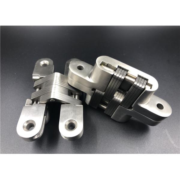 Fire Rating Solid Mortise Mount Invisible Hinge 30mm Thickness With 4 Holes