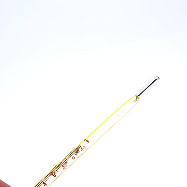 mercury thermometer, oral use