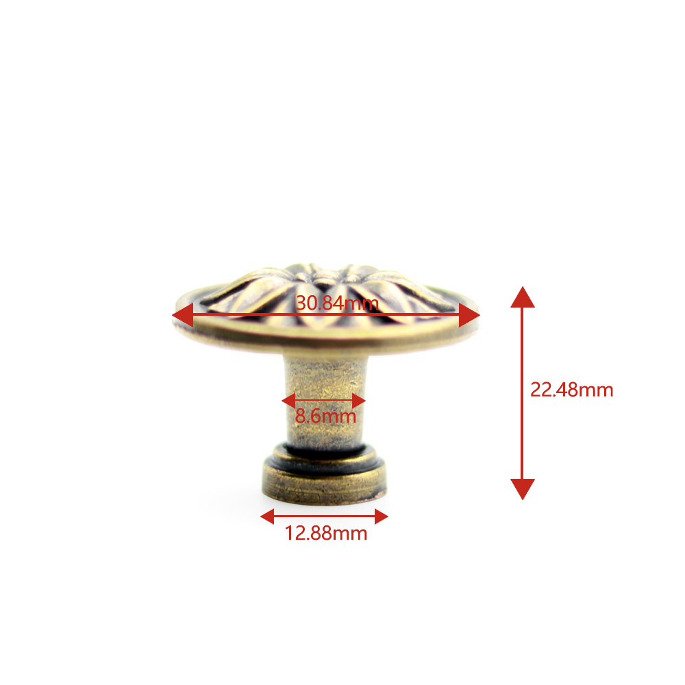 Cheap Hardware Aluminium Knobs Fittings Brass Handles Knobs for Furniture Accessories