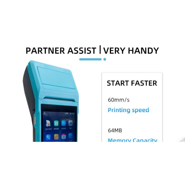 Android Touch Screen POS Machine with Blue Tooth Handheld PDA Barcode Scanner and SDK