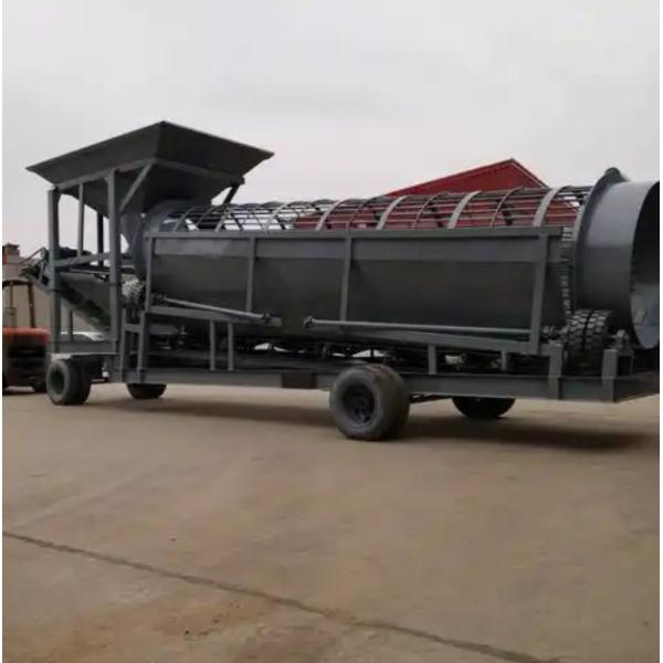 Garbage Screen Shaftless Drum Screen Machine Soil Stone Screening Machine
