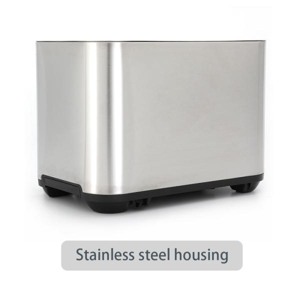 Automatic Fast Heating Bread Toaster Household Breakfast Maker Stainless Steel 2 Slices Toaster
