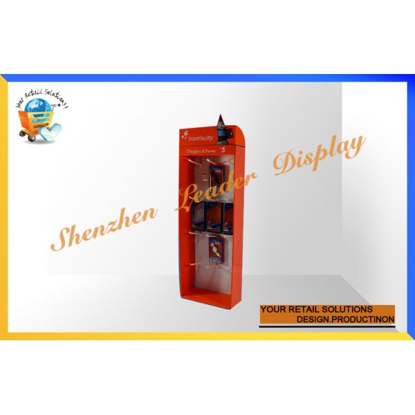 Rectangle Tableware Cardboard Dump Bins Display Glossy Lamination