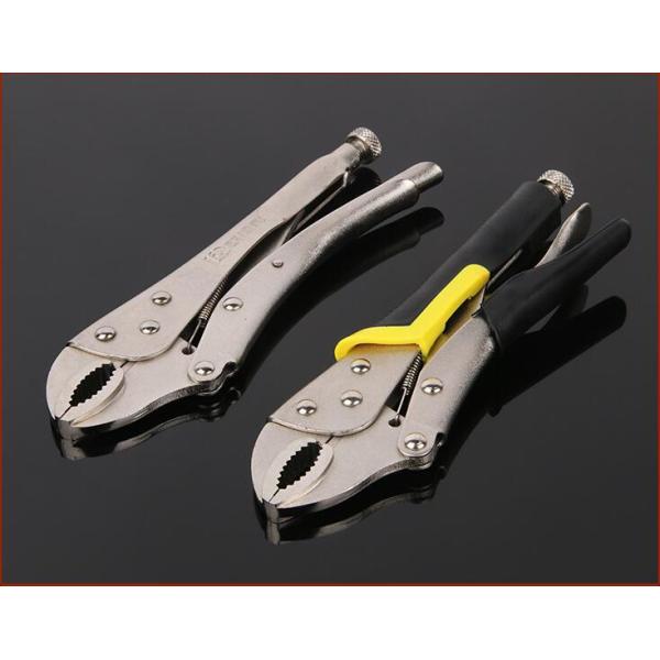 KM High Grade Round Nose Vise Grip Pliers
