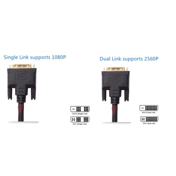 QS6007，DVI-D to DVI-D Digital Video Cable