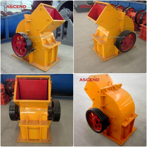 Small Stone Soil Hammer Mill Crusher Machine PC400x300 Mining Equipment