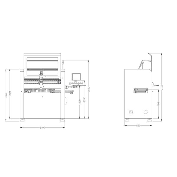 Double Station Automatic Depaneling Machine PCB Router Machine For Fast And Accurate Cutting
