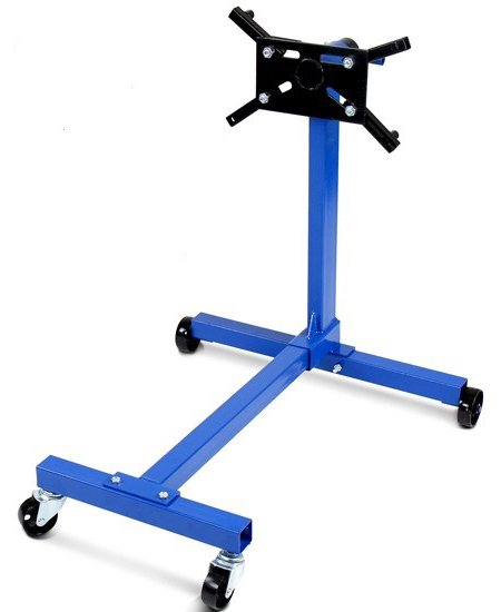 Red CE Rotatable 1000lbs Cherry Picker And Engine Stand