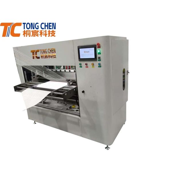 High-performance High-temperature Resistant Fiberglass HEPA Filter Element Pleating Machine With Automatic Monitoring Systems