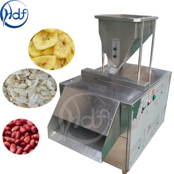 Electric Almond Peanut Slicing Cashew Nut Cutting Machine For Making Cake 2.2KW