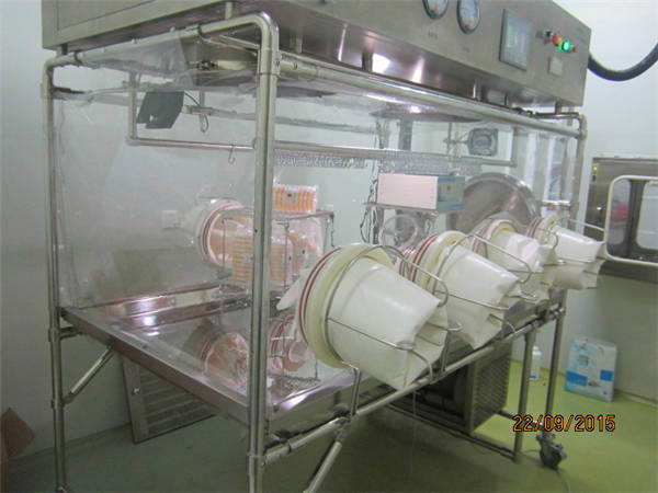 Laminar Flow Vhp Sterilization Sterility Test Isolator Single Side