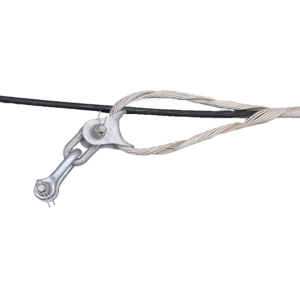 Short Span Preformed Line Tension Clamp Tangential Suspension Set For ADSS Cable Fittings