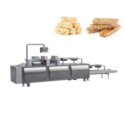 Healthy snack peanut bar making machine / rice cake making machine