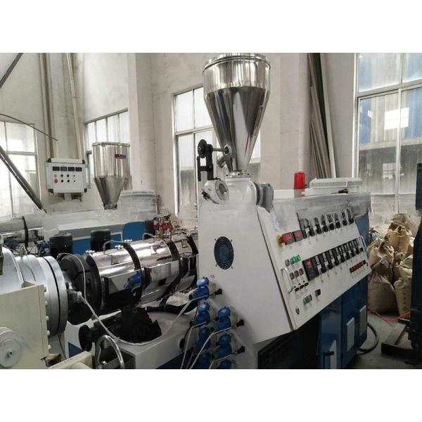 Screw Channel Structure Deep Screw Extrusion Molding Machine for Plastic Pipe Production