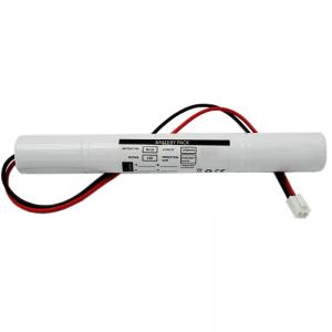 Quality 2500mah Emergency Exit Light Batteries Rechargeable Battery 4.8V 0.1C Charge for sale