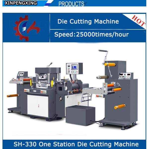 hot stamping Adhesive Flatbed Label Die Cutting Machine 380V