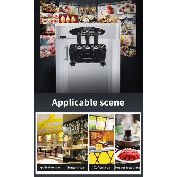 Commercial High Production Vertical Ice Cream Machine Bt-50DB