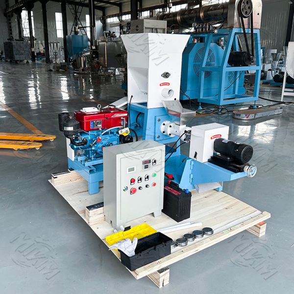 Floating Fish Fodder Pellet Machine Small Sinking Fish Feed Pellet Machine Floating Fish Feed Extruder Machine