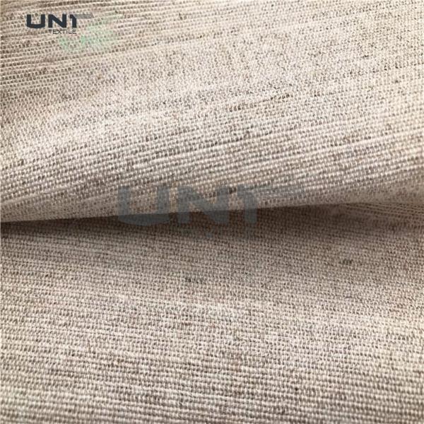 150cm Width Shrink Resistant Canvas Interlining Stiff Elastic