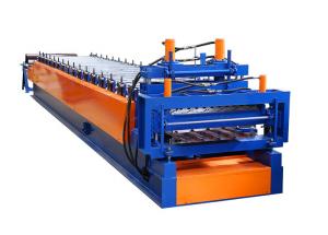 China Double Layered Tile Roof Roll Forming Machine Metal Tile Making Machine 380volt on sale