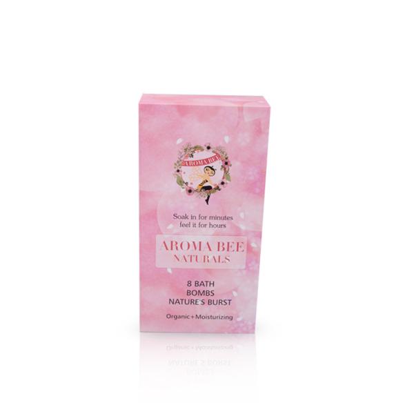 CDR Pink Exquisite Printing Cosmetics Packaging Boxes With Lids