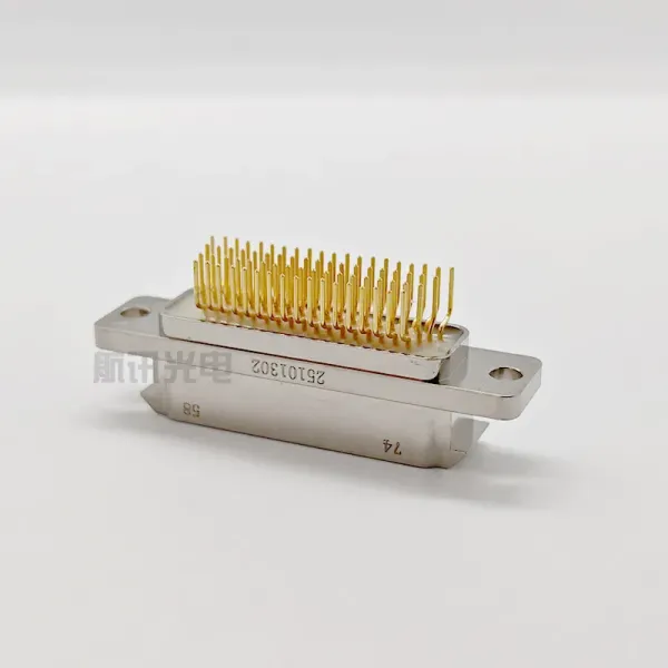 J30ja-74zkn-J Quick Locking Rectangular Connector Printed Board Soldering Straight Pin 74 Pin Mili-tary Aviation.