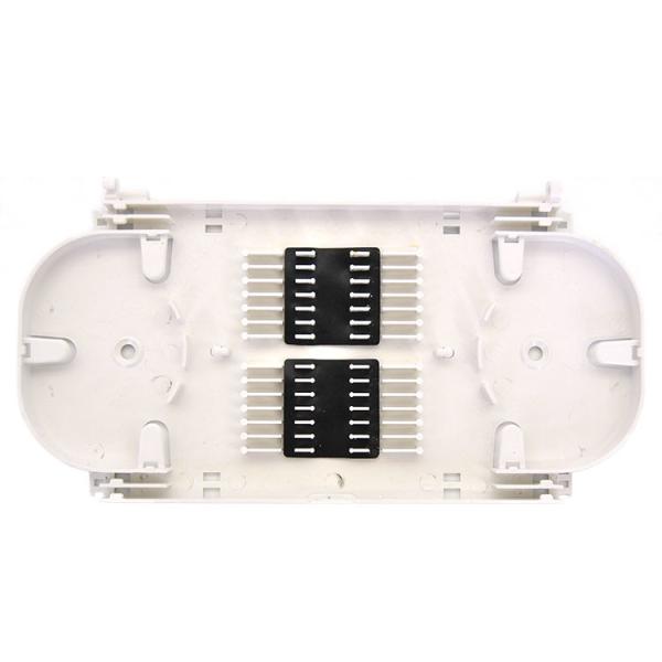 12/24 Core Fiber Optic Patch Panel Plastic ABS Optical Splicing Cassette Module