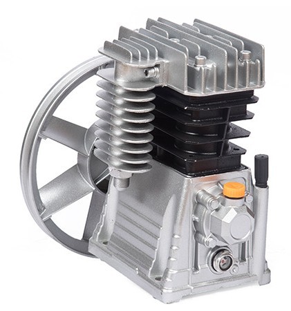 3KW 4HP Air Pump Heads Double Cylinder Low Vibration