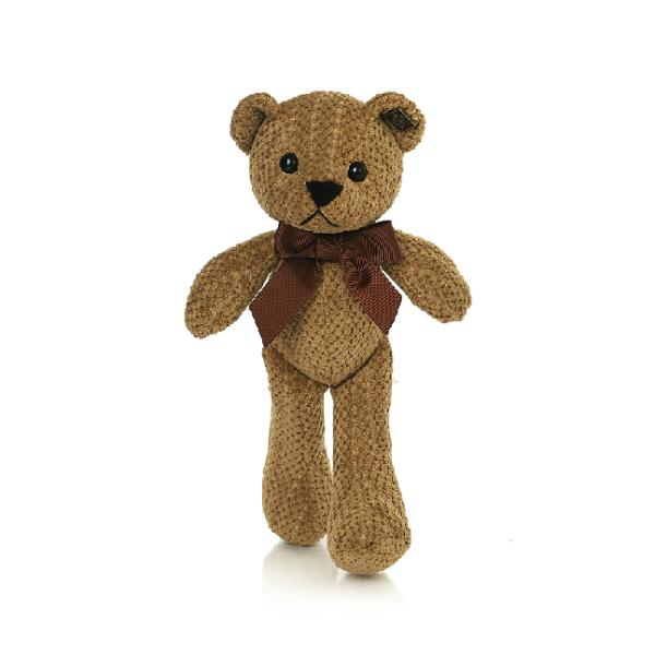 custom high quality teddy bear plush keychain