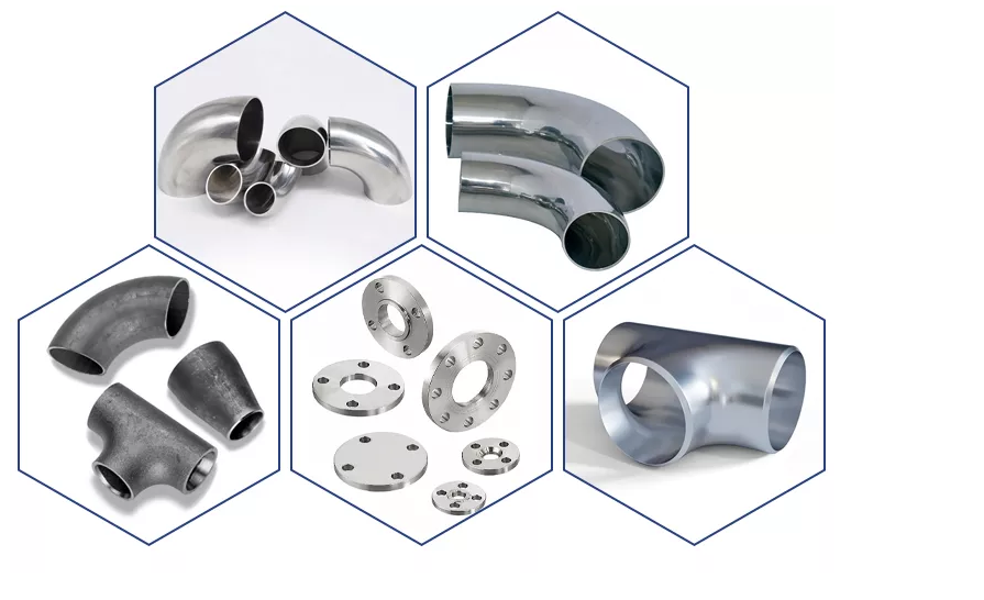 ASTM Ti-2Al-2.5Zr Long Radius 90 Degree Elbow Pipe Fitting PE/BE Tee