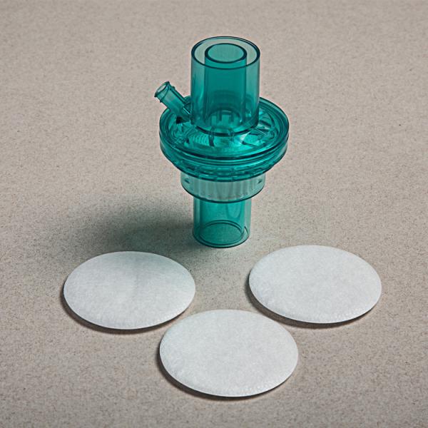 Electrostatic Cotton Construction Electric Filter Paper for HMEF/BVF/Spirometry Filter/CPAP Filter
