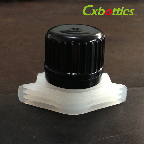 Professional Plastic Spout Caps 9.6 Mm For Packaging Laundry Liquid , Free Sample