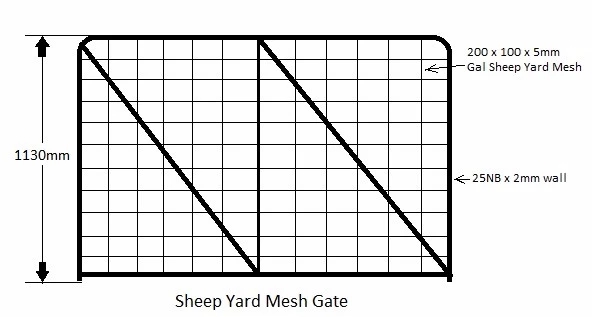 Round Pen Cattle 42*115mm Corral Panel Fence For Ranch