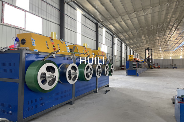 PLC Controlled PET Strapping Band Making Machine For Packing Industry