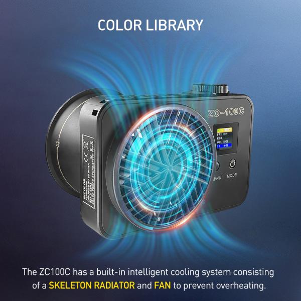 Mini pocket-sized cob fill light with many types, suitable for outdoor photography fill light