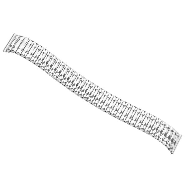 Executive Solid-Link Metal Watchband – Brushed & Polished