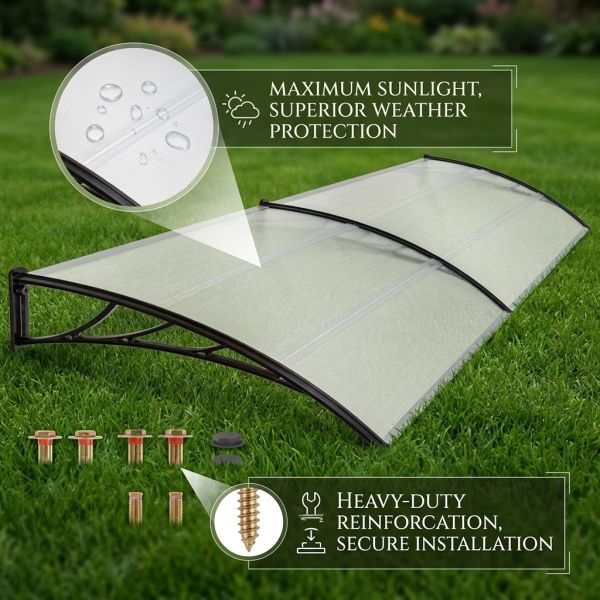 Reduce Noise Awning Bracket Featuring 2.5mm Solid and 5.0mm Hollow Thickness of Board Ideal for Secure Outdoor Installation
