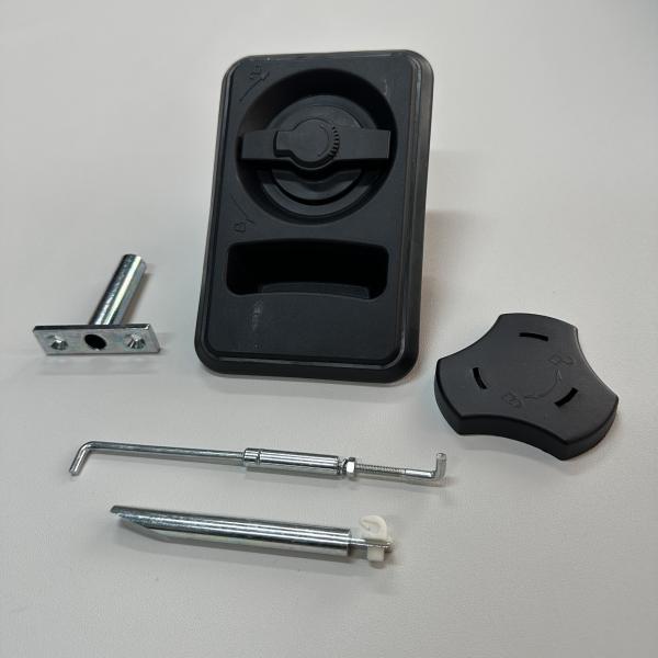Used and Long Lasting 6105-00040 Rectangular Passenger Door Lock for Higer Bus