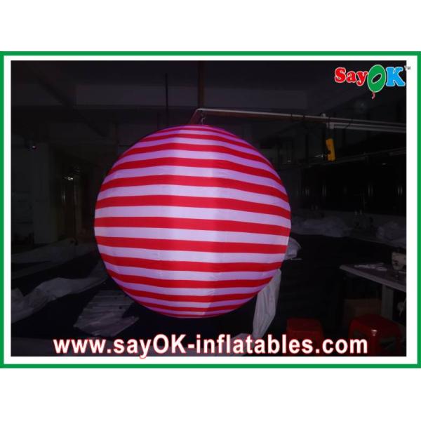 Led Lighting Inflatable Lighting Decoration Hanging Ball CE / UL Blower