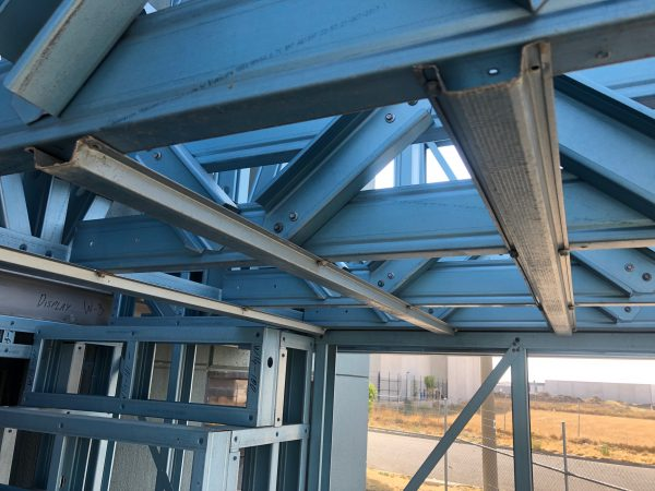 0.42mm BMT G550 22mm High Color Steel Galvanized Steel Ceiling Batten Roll Forming Machine