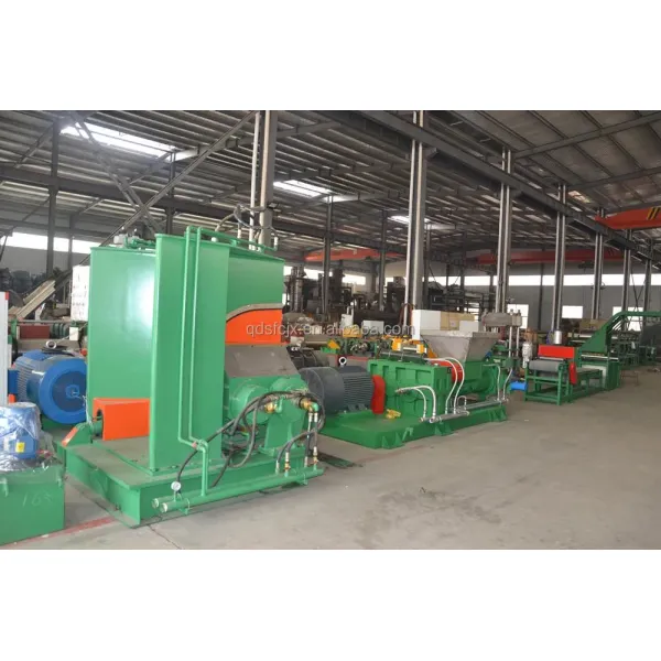 Automatic Grade EPDM Granules Making Machine with Frequency Converter and Hardened Tooth Gear Reducer