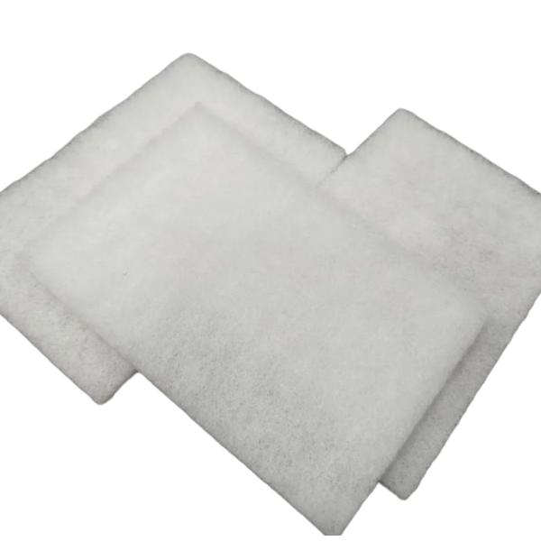 White Nylon Super-Soft Scouring Pad, With Variable GSM, Extremely Soft, Suitable For Scrubbing And Daily Cleaning.