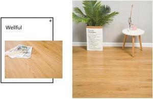 China Commercial PVC Tile Floor With Oak Wood Design Thickness 1.5mm on sale