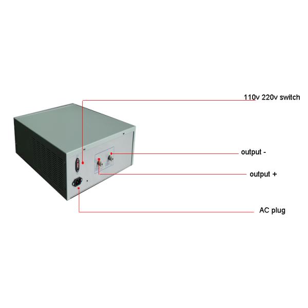 Zinc Plating Rectifier Power Supply 12v 200a High Frequency 1 Phase Energy Saving