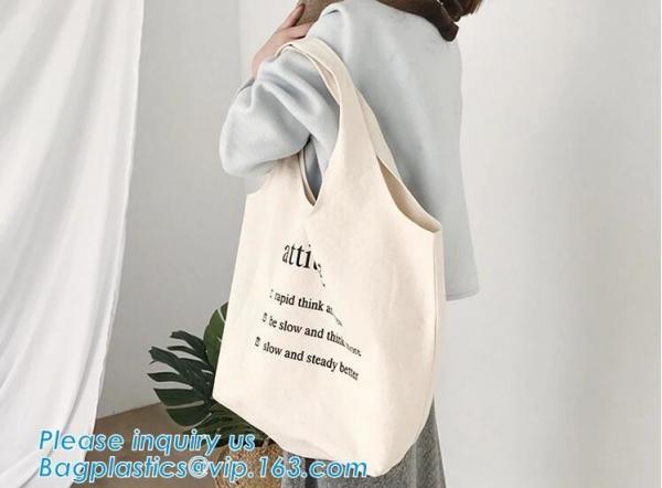Buy customized cotton canvas tote bag cotton bag promotion recycle organic cotton tote bags wholesale,Handle Canvas Bag Tote at wholesale prices