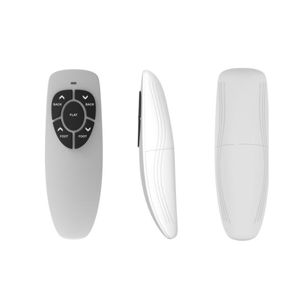 White And Black 2.4 G RF Remote Control , 2.4 Ghz Remote Control Compact Design