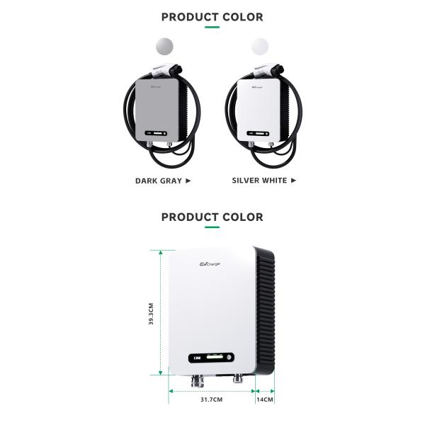 7KW E-Mingze DC Output Current CCS Standard EV Charger Wallbox EV Charging Station with 230V Input Voltage